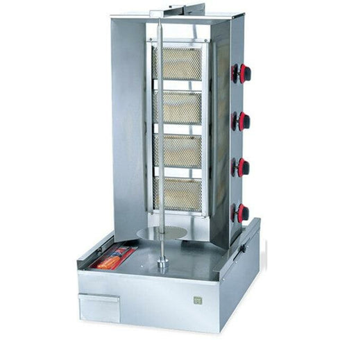 GATTO Gas Shawarma Machine - 4 Burner